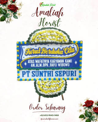 Papan Bunga Duka di Pinangsori