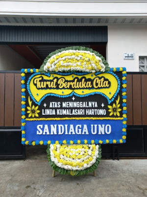 Papan Bunga Duka di Pinangsori